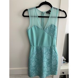 Turquoise Topshop Dress